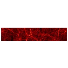 Simulation Red Water Waves Light Flano Scarf (small) by Mariart