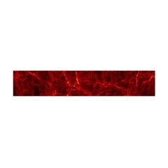 Simulation Red Water Waves Light Flano Scarf (mini)