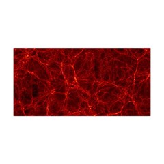 Simulation Red Water Waves Light Yoga Headband by Mariart