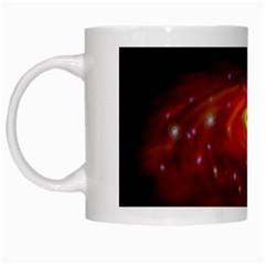 Space Galaxy Black Sun White Mugs