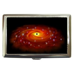 Space Galaxy Black Sun Cigarette Money Cases