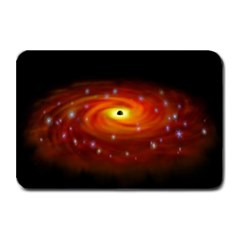 Space Galaxy Black Sun Plate Mats by Mariart