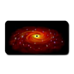 Space Galaxy Black Sun Medium Bar Mats