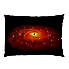 Space Galaxy Black Sun Pillow Case