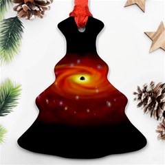 Space Galaxy Black Sun Ornament (christmas Tree) 