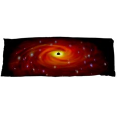 Space Galaxy Black Sun Body Pillow Case (dakimakura) by Mariart