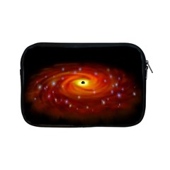 Space Galaxy Black Sun Apple Ipad Mini Zipper Cases by Mariart