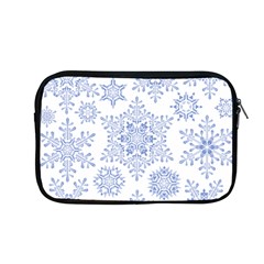 Snowflakes Blue White Cool Apple Macbook Pro 13  Zipper Case by Mariart