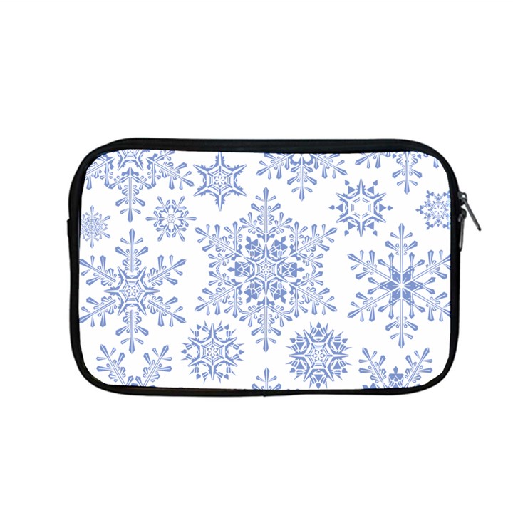 Snowflakes Blue White Cool Apple MacBook Pro 13  Zipper Case