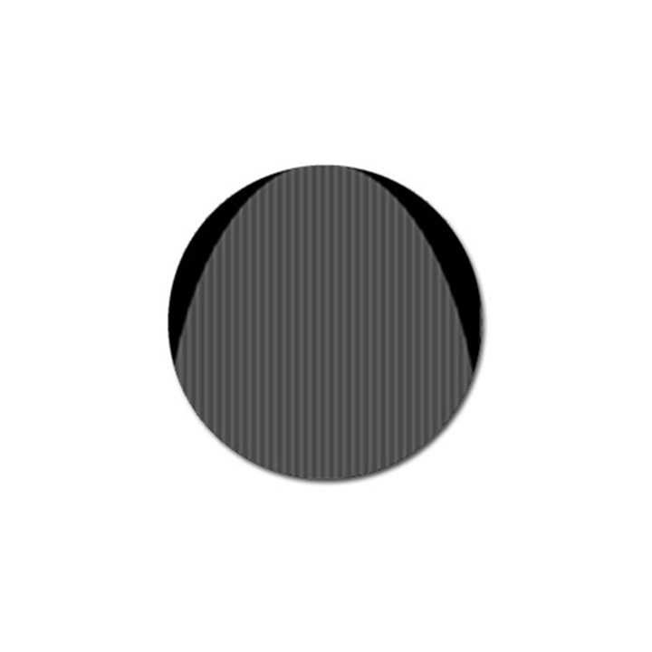 Space Line Grey Black Golf Ball Marker (10 pack)