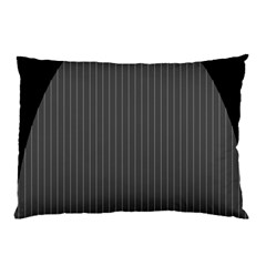 Space Line Grey Black Pillow Case by Mariart