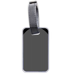 Space Line Grey Black Luggage Tags (two Sides) by Mariart