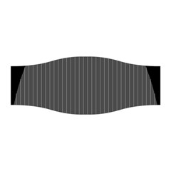 Space Line Grey Black Stretchable Headband by Mariart