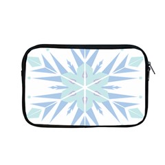 Snowflakes Star Blue Triangle Apple Macbook Pro 13  Zipper Case by Mariart