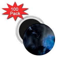 Space Star Blue Sky 1 75  Magnets (100 Pack) 