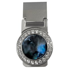 Space Star Blue Sky Money Clips (cz) 