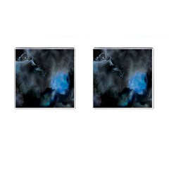 Space Star Blue Sky Cufflinks (square)