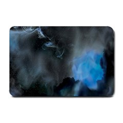 Space Star Blue Sky Small Doormat  by Mariart