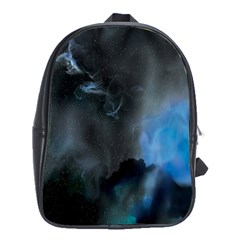 Space Star Blue Sky School Bag (xl) by Mariart