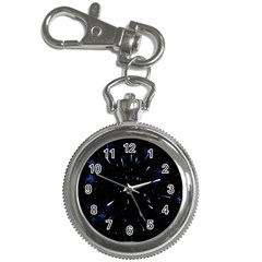 Space Warp Speed Hyperspace Through Starfield Nebula Space Star Line Light Hole Key Chain Watches by Mariart