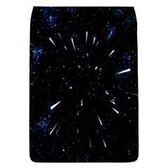 Space Warp Speed Hyperspace Through Starfield Nebula Space Star Line Light Hole Flap Covers (l)  by Mariart