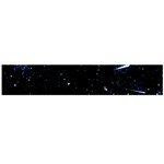 Space Warp Speed Hyperspace Through Starfield Nebula Space Star Line Light Hole Flano Scarf (Large) Front