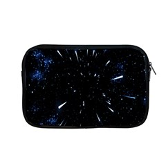 Space Warp Speed Hyperspace Through Starfield Nebula Space Star Line Light Hole Apple Macbook Pro 13  Zipper Case by Mariart