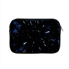 Space Warp Speed Hyperspace Through Starfield Nebula Space Star Line Light Hole Apple Macbook Pro 15  Zipper Case