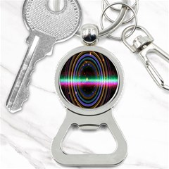 Spectrum Space Line Rainbow Hole Button Necklaces by Mariart