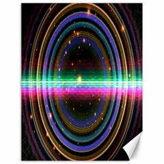 Spectrum Space Line Rainbow Hole Canvas 18  X 24  