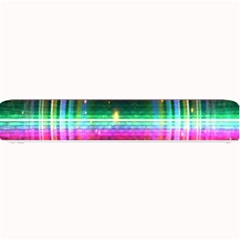 Spectrum Space Line Rainbow Hole Small Bar Mats by Mariart