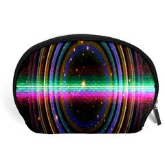 Spectrum Space Line Rainbow Hole Accessory Pouches (large) 