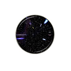 Space Warp Speed Hyperspace Through Starfield Nebula Space Star Hole Galaxy Hat Clip Ball Marker by Mariart