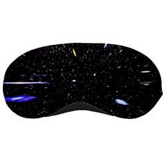 Space Warp Speed Hyperspace Through Starfield Nebula Space Star Hole Galaxy Sleeping Masks by Mariart