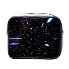 Space Warp Speed Hyperspace Through Starfield Nebula Space Star Hole Galaxy Mini Toiletries Bags