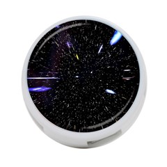 Space Warp Speed Hyperspace Through Starfield Nebula Space Star Hole Galaxy 4-port Usb Hub (two Sides)  by Mariart