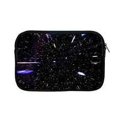 Space Warp Speed Hyperspace Through Starfield Nebula Space Star Hole Galaxy Apple Ipad Mini Zipper Cases by Mariart