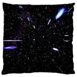 Space Warp Speed Hyperspace Through Starfield Nebula Space Star Hole Galaxy Standard Flano Cushion Case (Two Sides) Front