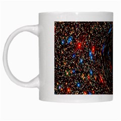 Space Star Light Black Hole White Mugs by Mariart