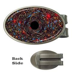 Space Star Light Black Hole Money Clips (oval) 