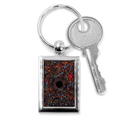 Space Star Light Black Hole Key Chains (rectangle) 