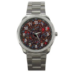 Space Star Light Black Hole Sport Metal Watch