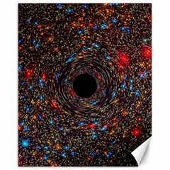 Space Star Light Black Hole Canvas 16  X 20  