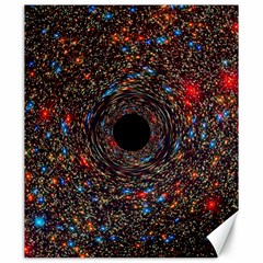 Space Star Light Black Hole Canvas 20  X 24  