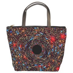 Space Star Light Black Hole Bucket Bags