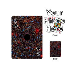 Space Star Light Black Hole Playing Cards 54 (mini)  by Mariart