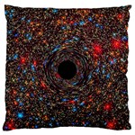 Space Star Light Black Hole Standard Flano Cushion Case (Two Sides) Front