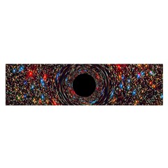 Space Star Light Black Hole Satin Scarf (oblong)