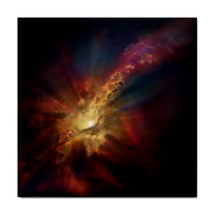 Sun Light Galaxy Tile Coasters