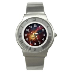 Sun Light Galaxy Stainless Steel Watch